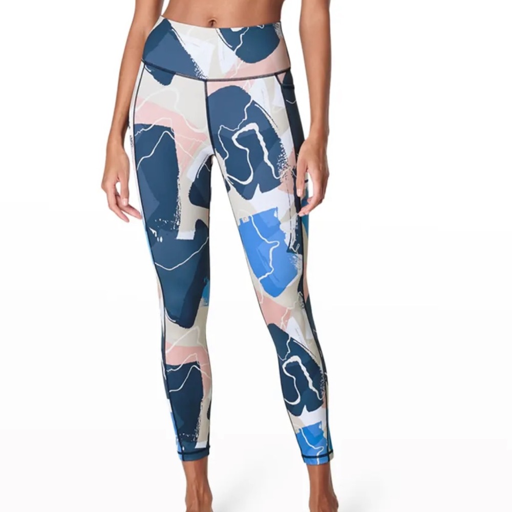 Sweaty Betty Super Sculpt Printed 7/8 Leggings